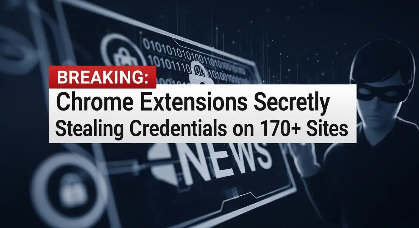 BREAKING: Chrome Extensions Secretly Stealing Credentials on 170+ Sites
