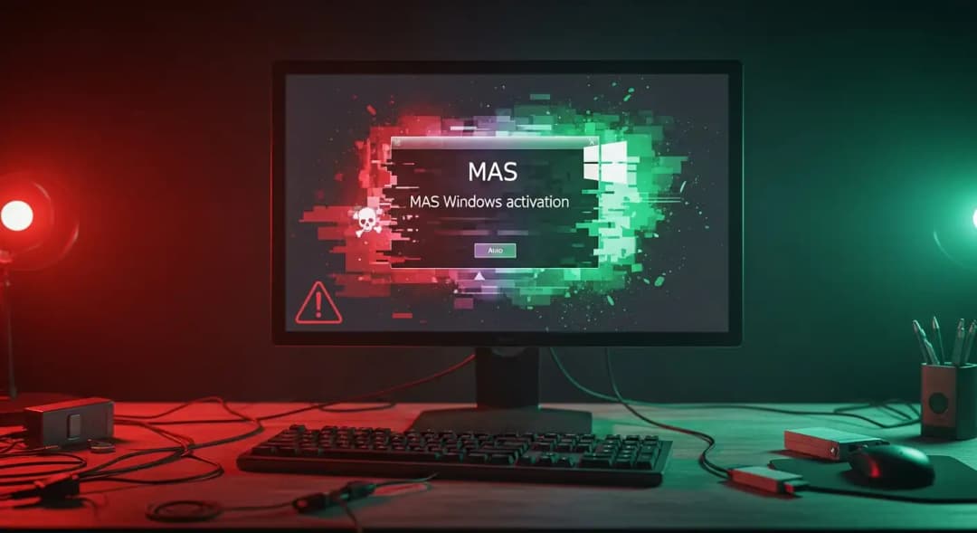 MAS Windows activation malware