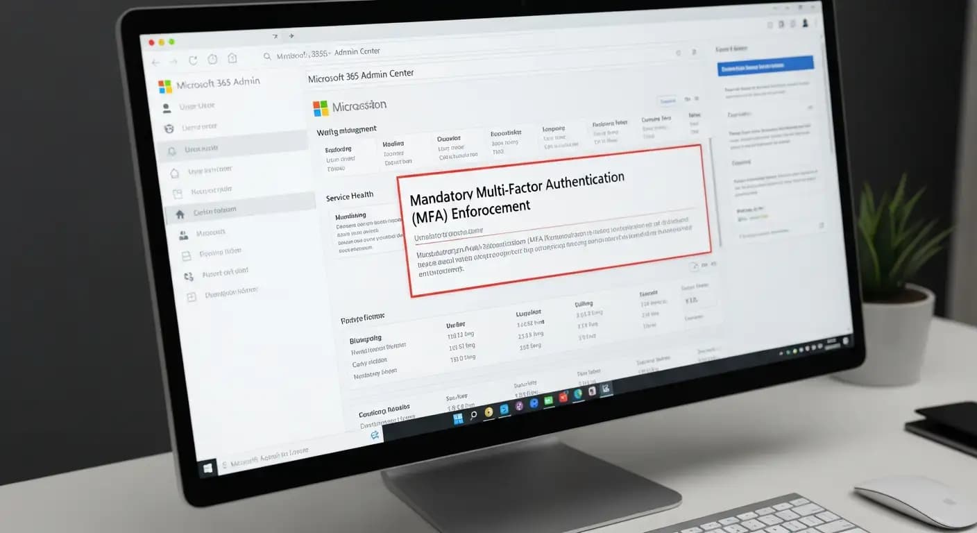 Microsoft 365 Admin Center Mandatory MFA: What Admins Must Do Now