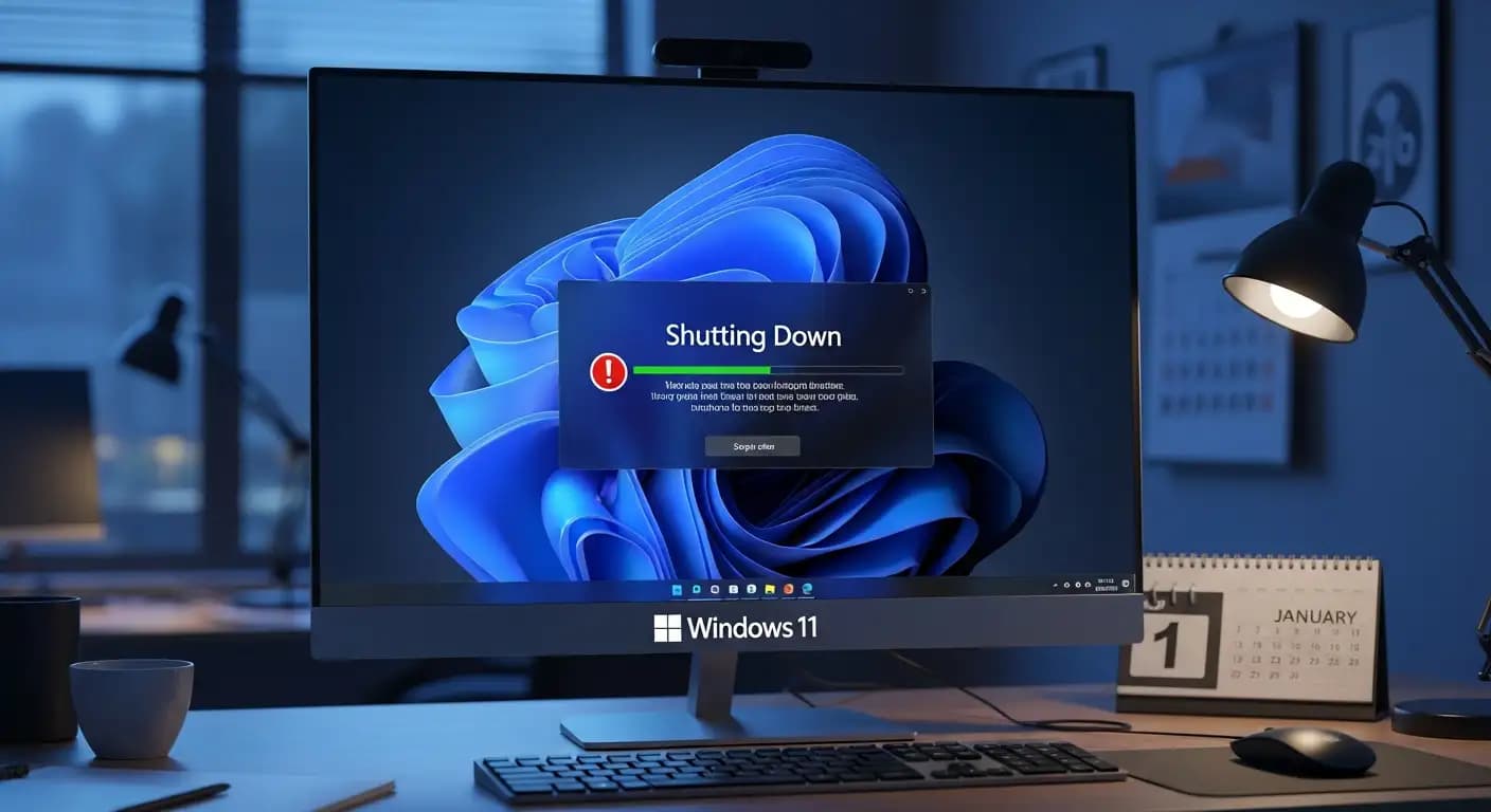 Windows 11 Update Issues: PCs Fail to Shut Down After January Patch