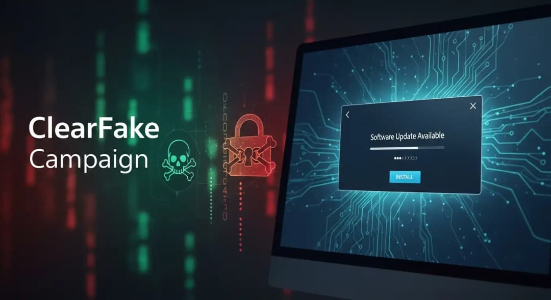 ClearFake Malware Campaign ClearFake malware campaign