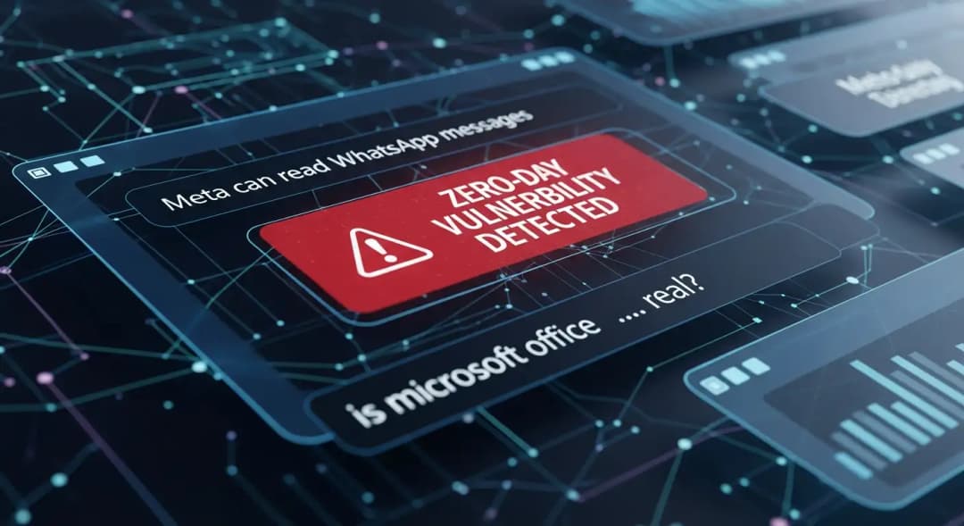 Meta can read WhatsApp messages is microsoft office zero-day vulnerability real