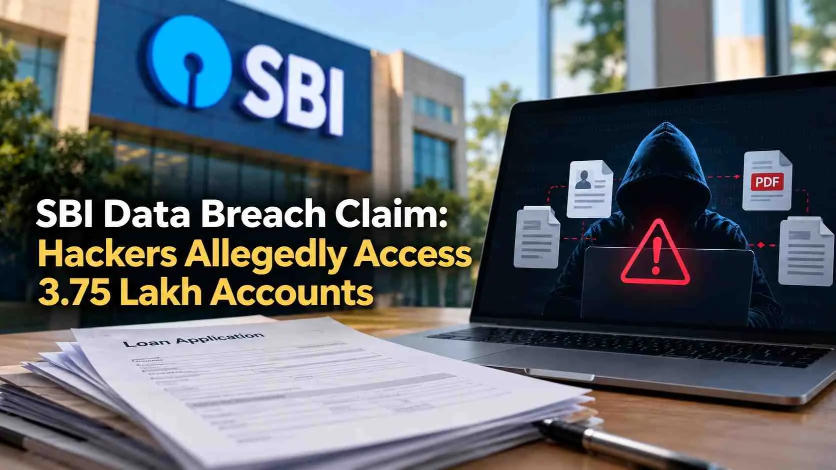 SBI Data Breach Claim: 375,000 Accounts Allegedly Exposed