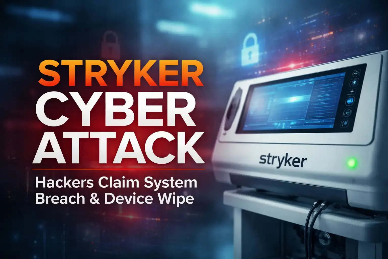 Stryker Cyber Attack: Hackers Claim System Breach and Device Wipe