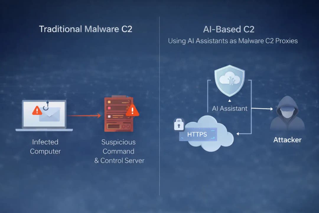 Traditional vs AI-based malware control systems