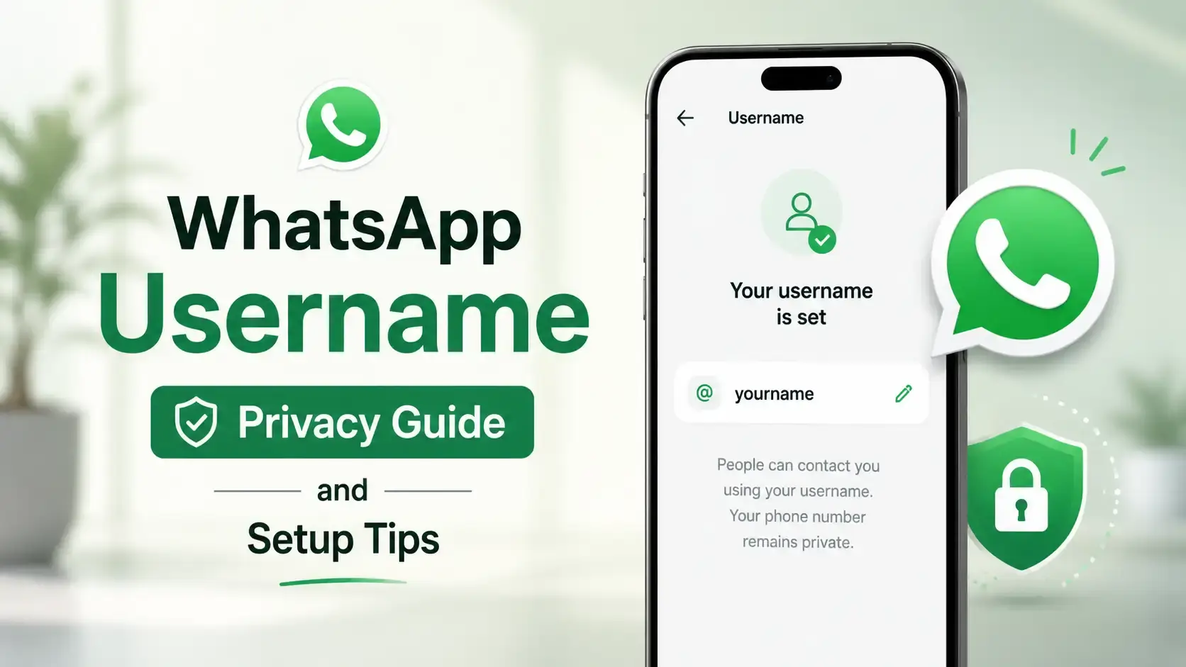 WhatsApp Username Feature: Privacy Guide and Setup Tips