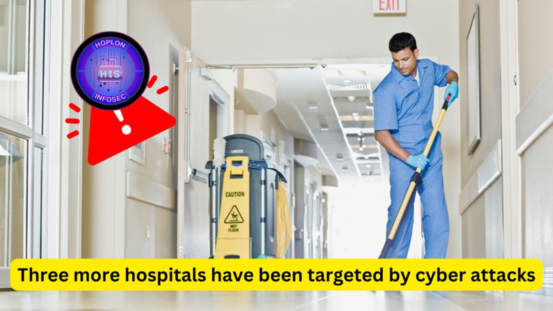 Three more hospitals have been targeted by cyber attacks.