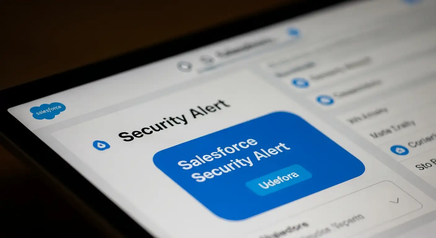 Salesforce Security Alert