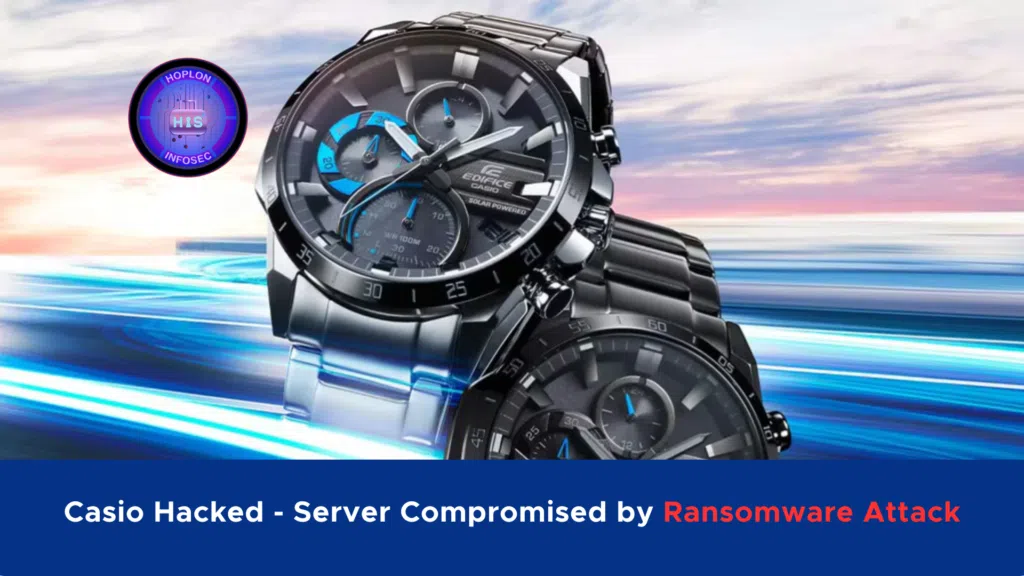 Casio Hacked - Server Compromised by Ransomware Attack