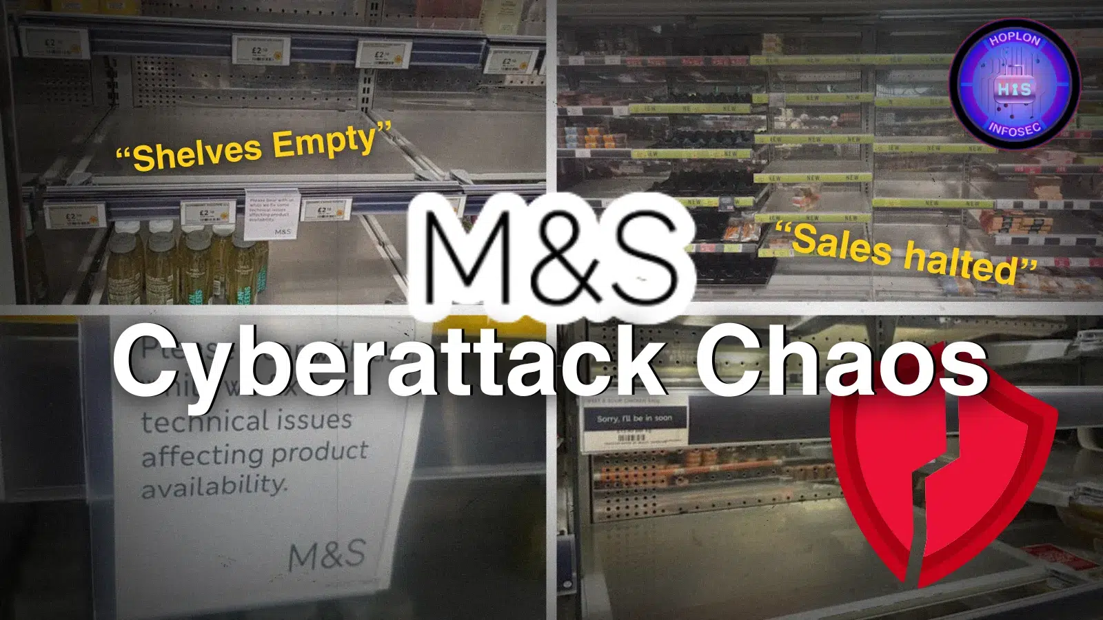 M&S Meltdown Cyberattack Disrupts Stores, Sales AND Trust