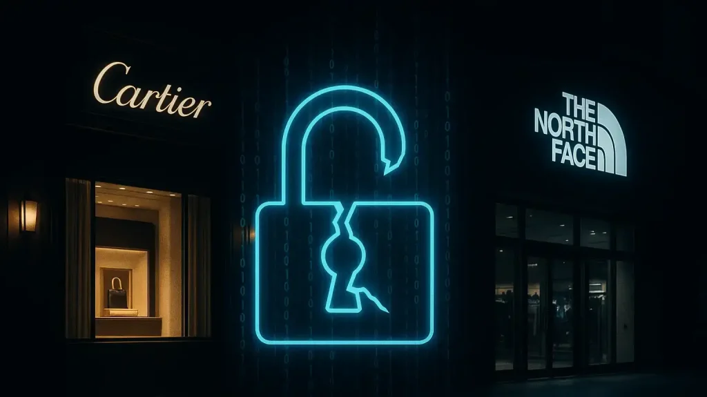 Cyber Attacks on The North Face and Cartier