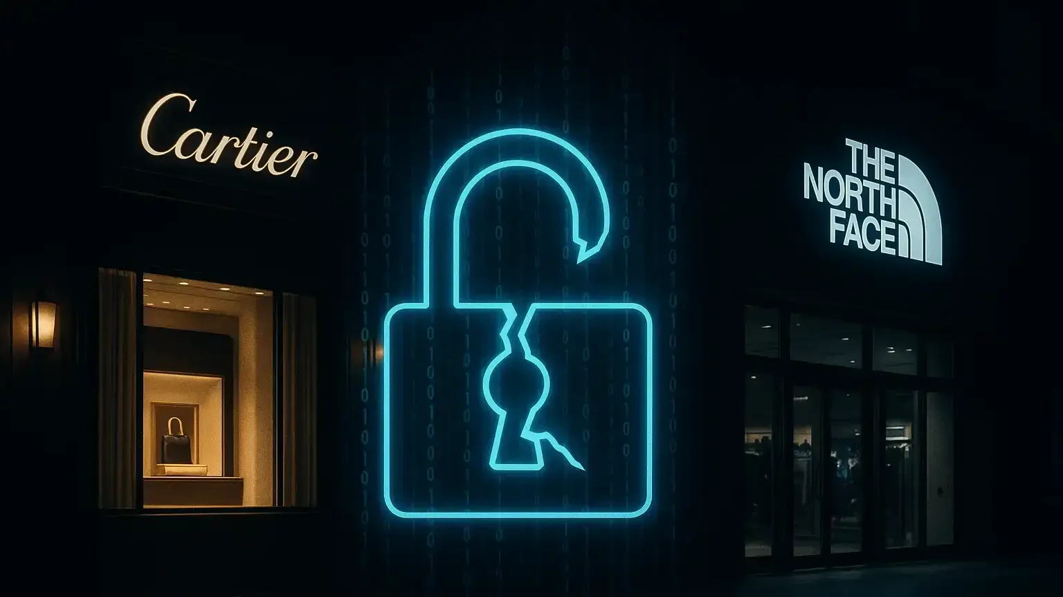 Cyber Attacks on The North Face and Cartier