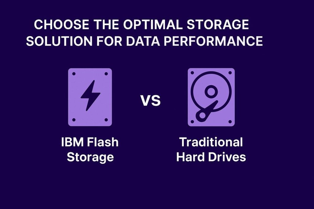 IBM Flash Storage vs Traditional Hard Drives