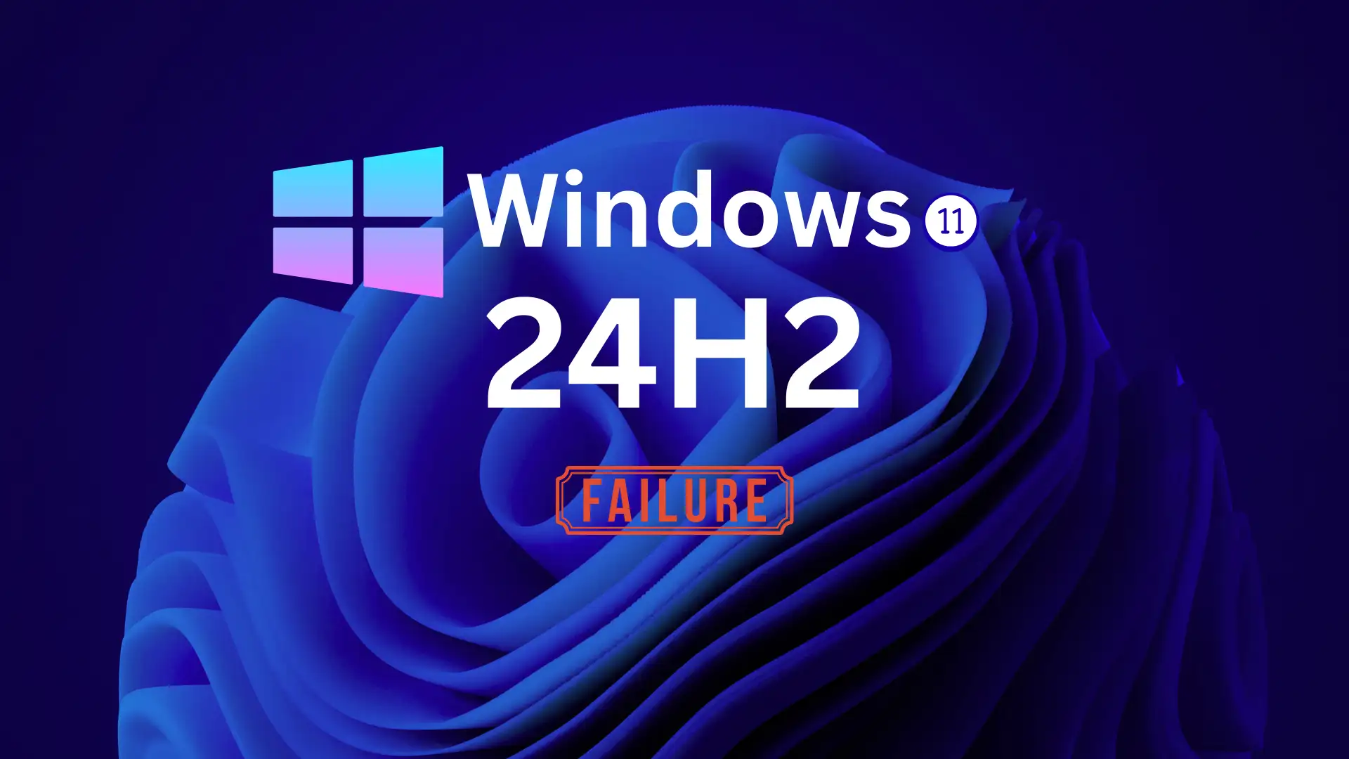 windows 11 24h2 ssd/hdd failure