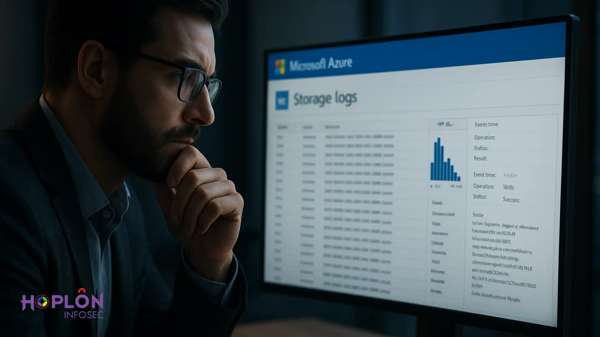 Azure storage logs forensic investigation