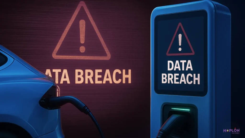 EV charging provider data breach